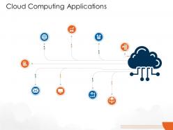 Cloud computing applications cloud computing ppt icons