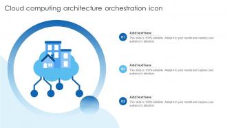 Cloud Computing Architecture Orchestration Icon
