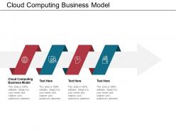 Cloud computing business model ppt powerpoint presentation portfolio introduction cpb