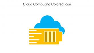 Cloud Computing Colored Icon In Powerpoint Pptx Png And Editable Eps Format