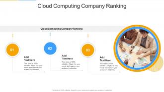 Cloud Computing Company Ranking In Powerpoint And Google Slides Cpb