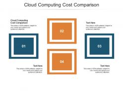 Cloud computing cost comparison ppt powerpoint presentation inspiration sample cpb