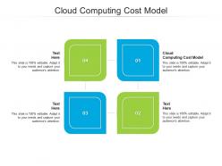 Cloud computing cost model ppt powerpoint presentation cpb