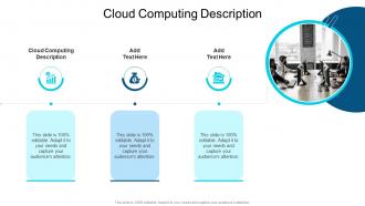 Cloud Computing Description In Powerpoint And Google Slides Cpb