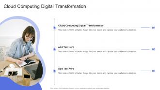 Cloud Computing Digital Transformation In Powerpoint And Google Slides Cpb