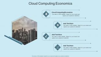 Cloud Computing Economics In Powerpoint And Google Slides Cpb