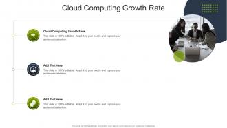 Cloud Computing Growth Rate In Powerpoint And Google Slides Cpb
