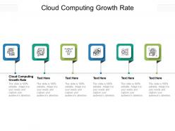 Cloud computing growth rate ppt powerpoint presentation styles designs cpb