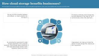 Cloud Computing How Cloud Storage Benefits Businesses Ppt Powerpoint Infographics