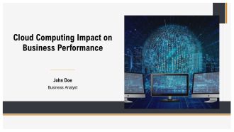 Cloud Computing Impact On Business Performance PPT Structure AT