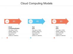 Cloud computing models ppt powerpoint presentation pictures mockup cpb