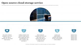 Cloud Computing Open Source Cloud Storage Service Ppt Powerpoint Demonstration