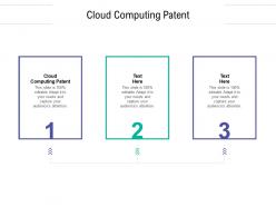 Cloud computing patent ppt powerpoint presentation portfolio show cpb