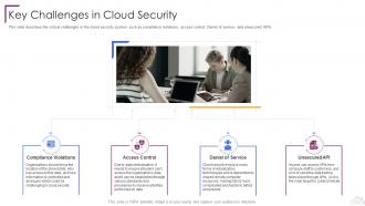 Cloud Computing Security Key Challenges In Cloud Security Ppt Microsoft