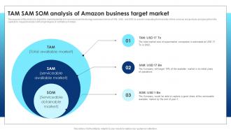 Cloud Computing Technology TAM SAM SOM Analysis Of Amazon Business Target Market BP SS