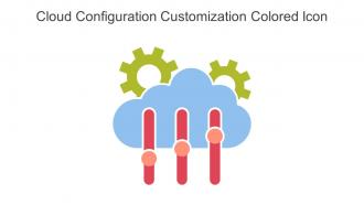 Cloud Configuration Customization Colored Icon In Powerpoint Pptx Png And Editable Eps Format