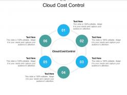 Cloud cost control ppt powerpoint presentation slides graphics design cpb