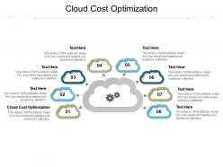 Cloud cost optimization ppt powerpoint presentation file clipart cpb