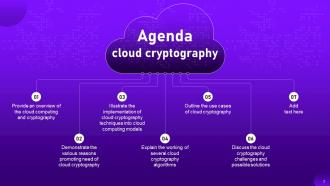 Cloud Cryptography Powerpoint Presentation Slides Captivating Impactful