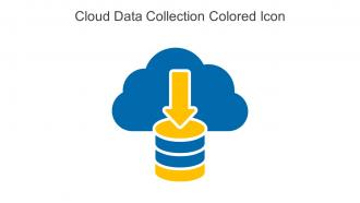 Cloud Data Collection Colored Icon In Powerpoint Pptx Png And Editable Eps Format
