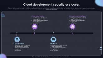 Cloud Development Security Use Cases