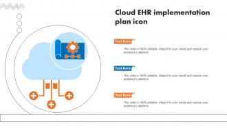 Cloud EHR Implementation Plan Icon