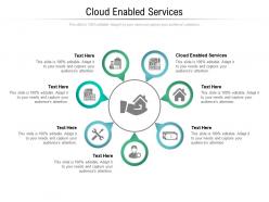 Cloud enabled services ppt powerpoint presentation gallery layouts cpb