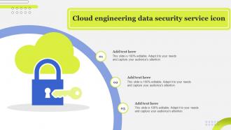 Cloud Engineering Data Security Service Icon