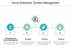 Cloud enterprise content management ppt powerpoint presentation styles example file cpb