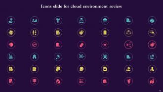 Cloud Environment Review Powerpoint Presentation Slides Colorful Designed