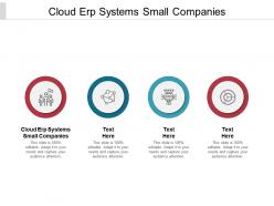 Cloud erp systems small companies ppt powerpoint presentation ideas backgrounds cpb