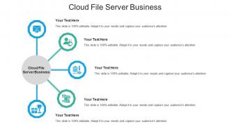 Cloud file server business ppt powerpoint presentation gallery graphics example cpb