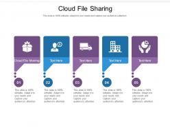 Cloud file sharing ppt powerpoint presentation show cpb