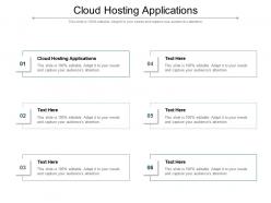 Cloud hosting applications ppt powerpoint presentation infographics gridlines cpb