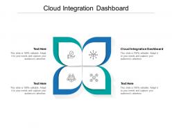 Cloud integration dashboard ppt powerpoint presentation show slide cpb