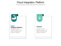 Cloud integration platform ppt powerpoint presentation picture cpb