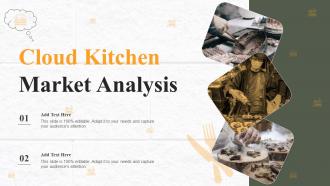 Cloud Kitchen Market Analysis Ppt Powerpoint Presentation File Tips