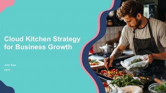 Cloud Kitchen Strategy For Business Growth PPT H