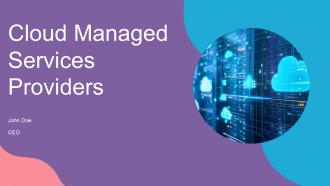 Cloud Managed Services Providers PPT Designs ACP