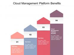 Cloud management platform benefits ppt powerpoint presentation template cpb