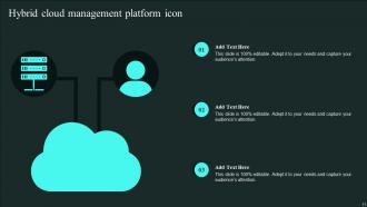 Cloud Management Platform Powerpoint Ppt Template Bundles Informative Impactful