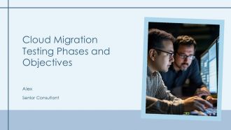 Cloud Migration Testing Phases And Objectives PPT Designs AT