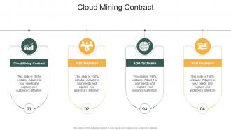 Cloud Mining Contract In Powerpoint And Google Slides Cpb