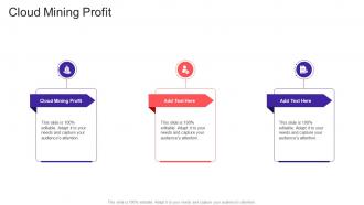 Cloud Mining Profit In Powerpoint And Google Slides Cpb