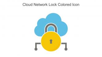 Cloud Network Lock Colored Icon In Powerpoint Pptx Png And Editable Eps Format