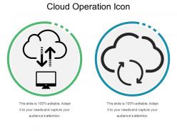 Cloud Operation Icon