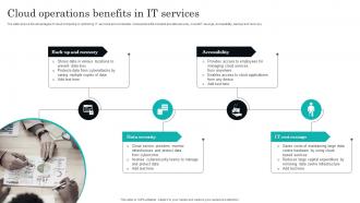 Cloud Operations Benefits In IT Services