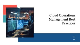 Cloud Operations Management Best Practices PPT Template AT