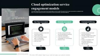 Cloud Optimization Service Engagement Models
