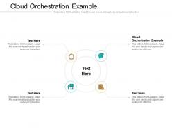 Cloud orchestration example ppt powerpoint presentation pictures visuals cpb